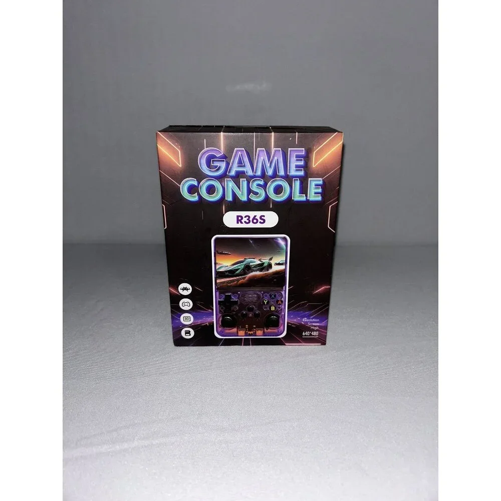 Handheld Game Console R36S With 4.0-Inch Screen & 2000 Games